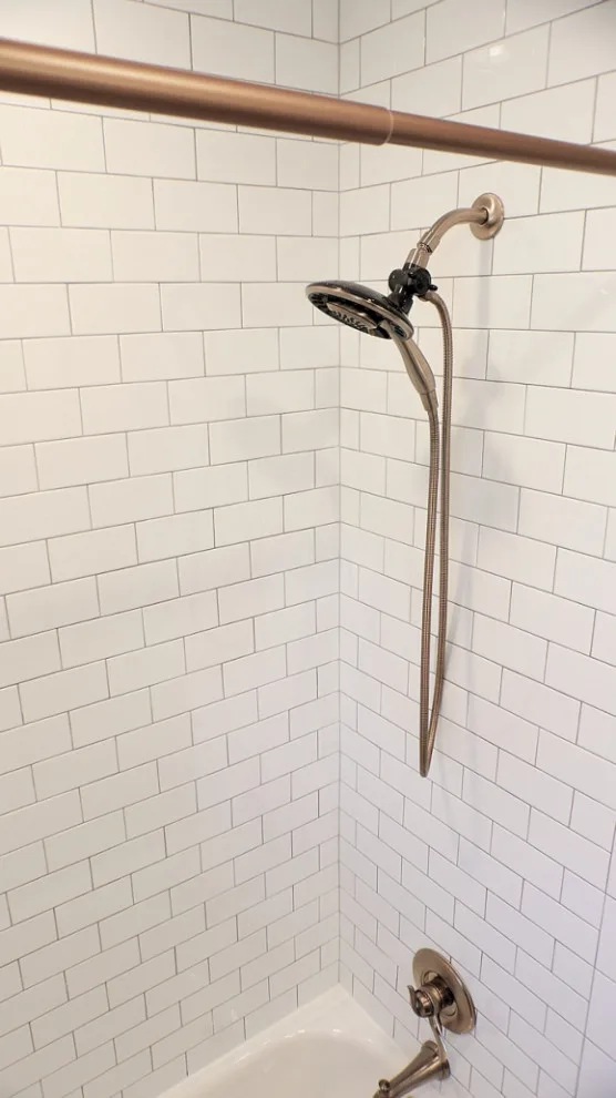 Pastel Bathroom in Penn Laird by Mint Construction - Photo 5