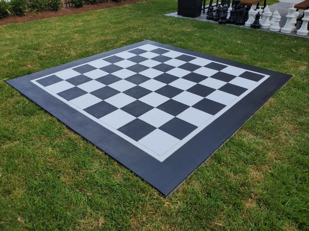 Concrete Chessboard Pergola by MGI Construction - Photo 2