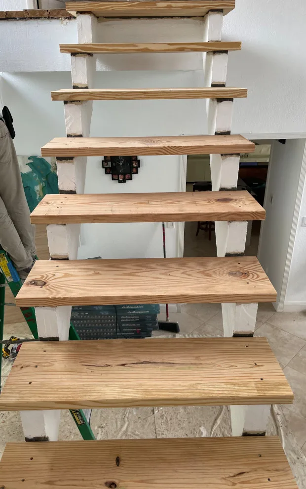 Stair Renovation for Plantation by Abba Construction & Remodeling - Photo 4