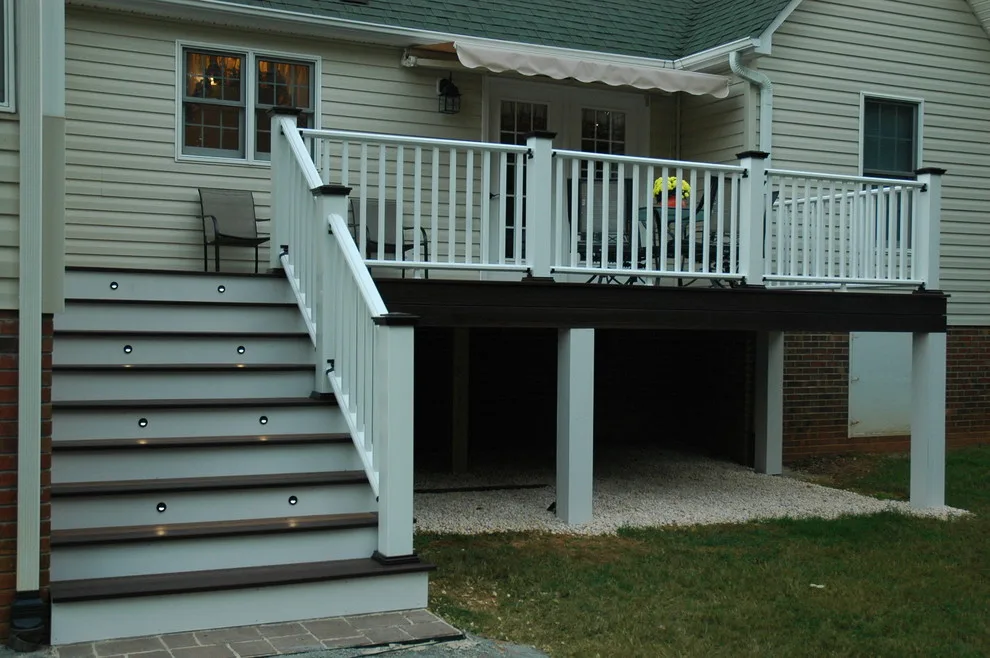 Charming Garden Composite Deck by Badin Lake Builders - Photo 5