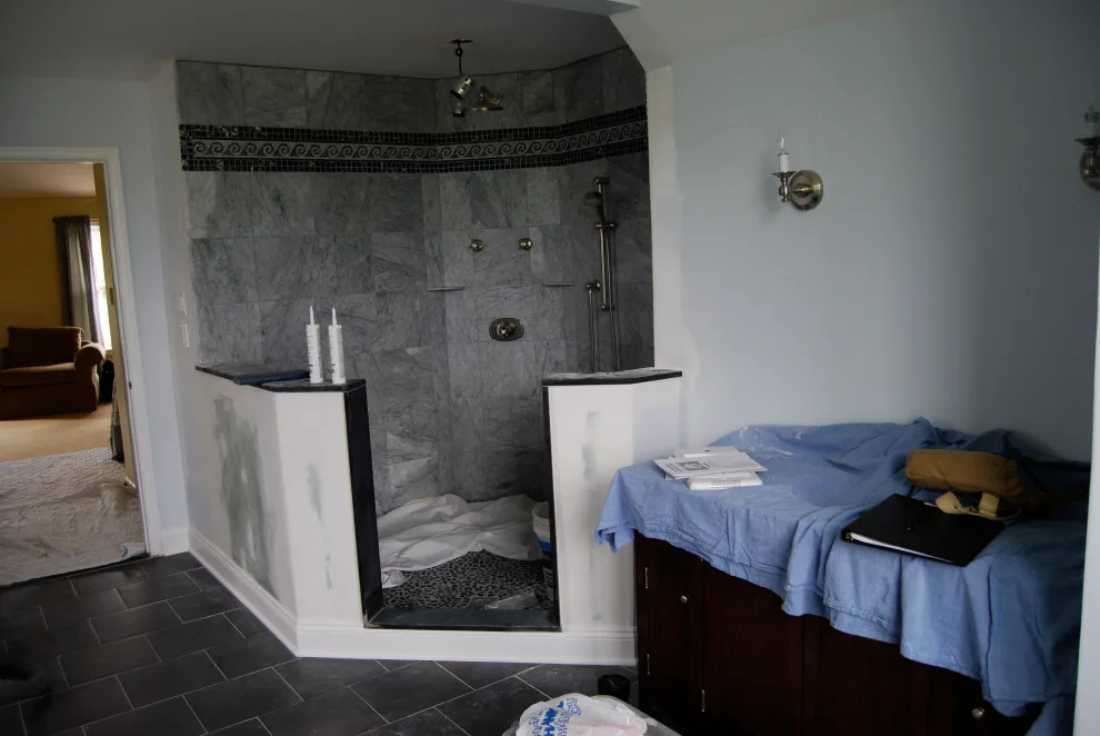 Plumsteadville Bath Renovation by Doylestown Builders - Photo 4