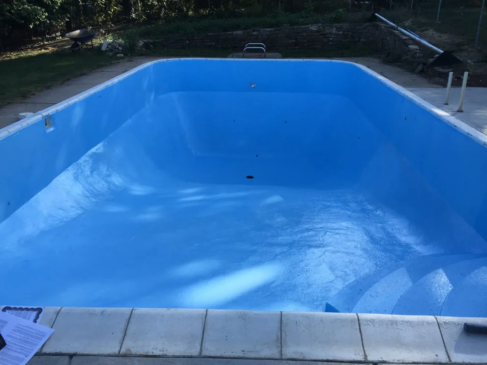 Poly One Coat Pool Coating, Concrete, and Repair by C A Geiser Construction PA#161282 - Photo 4