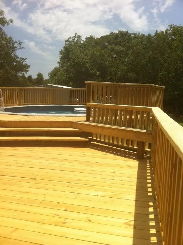 Swimming Area Patio by Kingdom Construction - Photo 2
