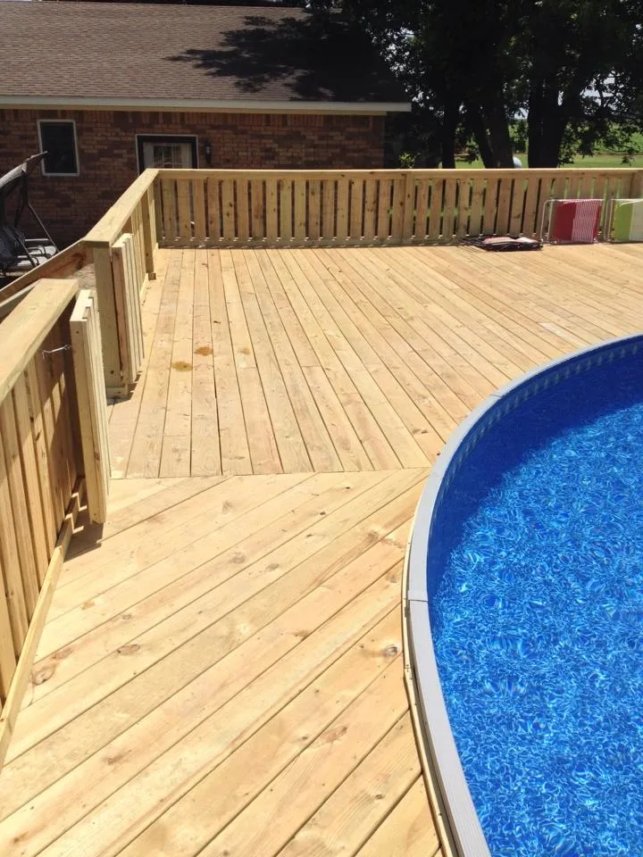 Decked Pool Area by Stan Morris Construction LLC - Photo 3