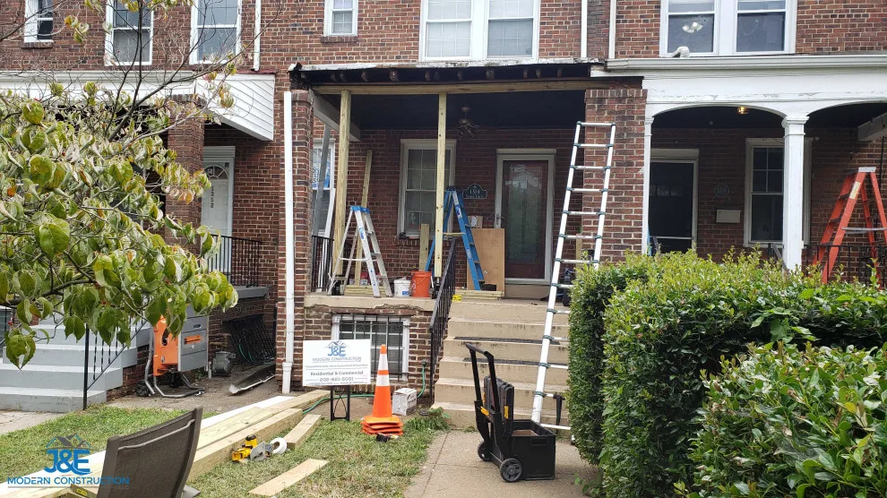 Veranda Support Restoration by J&E Modern Construction LLC - Photo 9