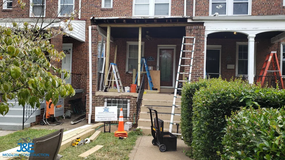 Veranda Support Restoration by J&E Modern Construction LLC - Photo 13