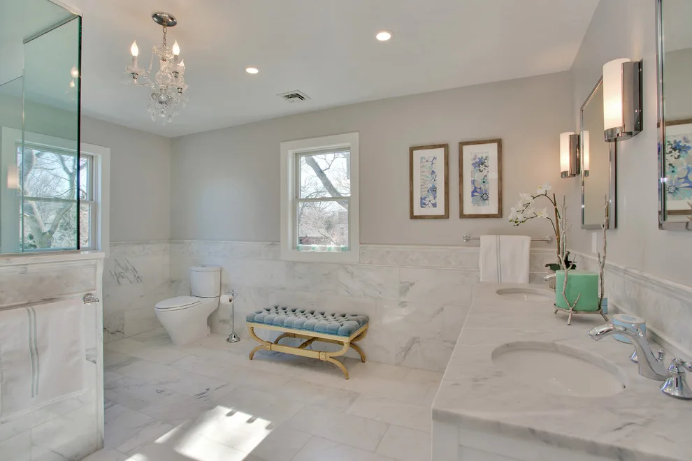 Port Washington North - Timeless Primary Bathroom Renovation by Reyes Brothers Remodeling & Design LLC - Photo 8