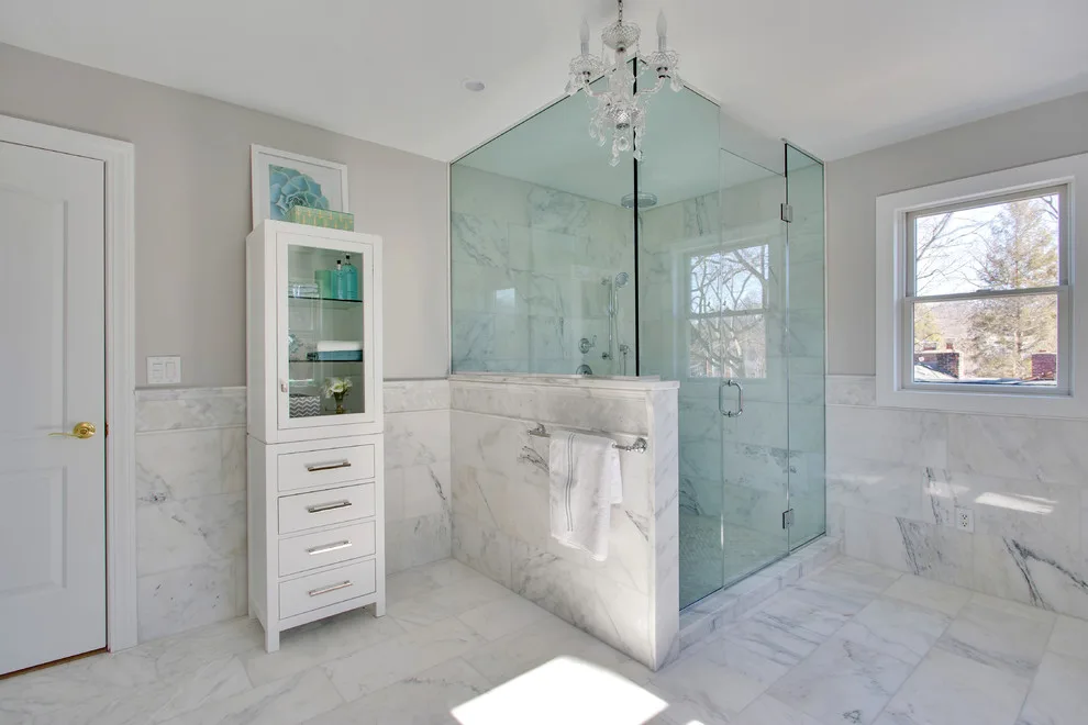 Port Washington North - Timeless Primary Bathroom Renovation by Reyes Brothers Remodeling & Design LLC - Photo 5