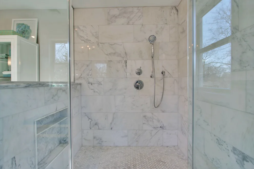 Port Washington North - Timeless Primary Bathroom Renovation by Reyes Brothers Remodeling & Design LLC - Photo 7