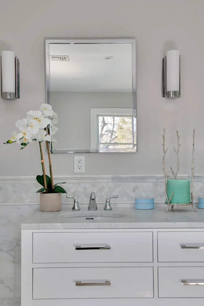 Port Washington North - Timeless Primary Bathroom Renovation by Reyes Brothers Remodeling & Design LLC - Photo 4