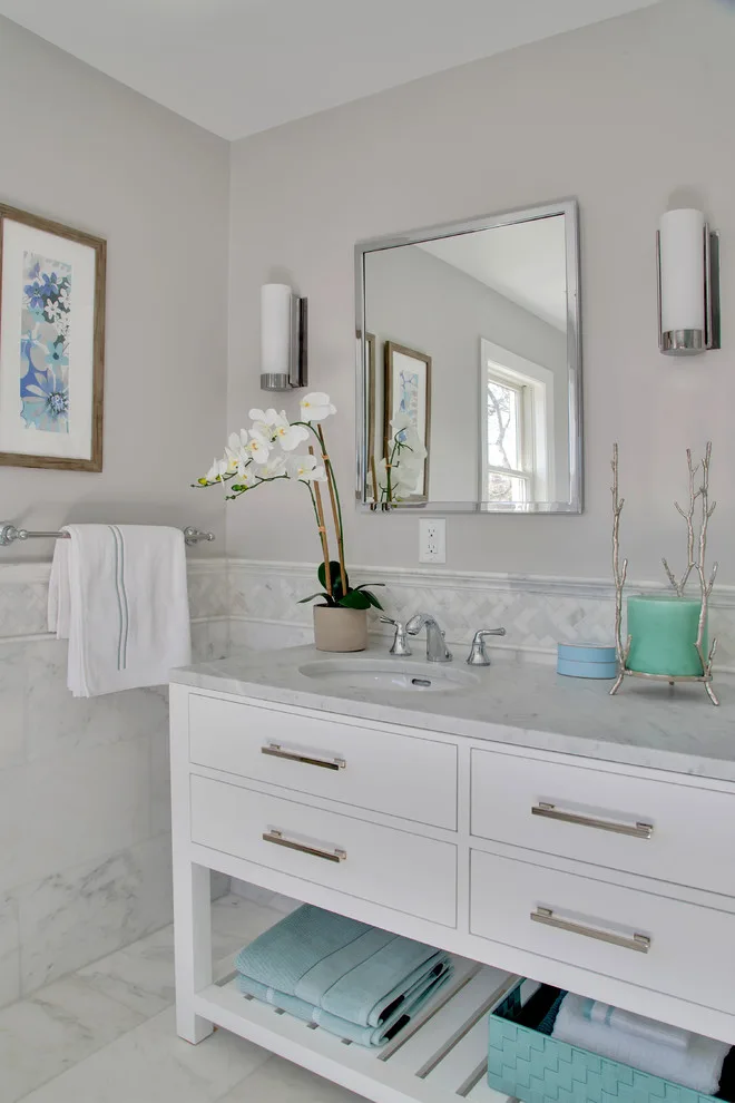 Port Washington North - Timeless Primary Bathroom Renovation by Reyes Brothers Remodeling & Design LLC - Photo 3