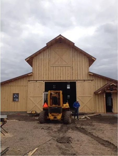 Timber Frame Barn by Brett Wells Construction LLC - Photo 3