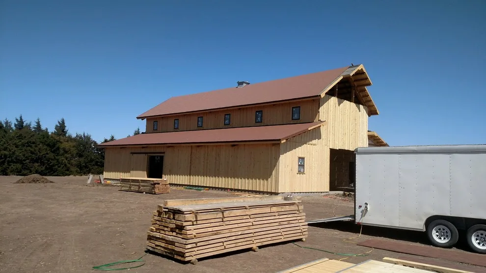 Timber Frame Barn by Brett Wells Construction LLC - Photo 6