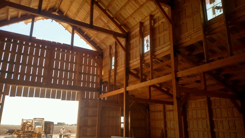 Timber Frame Barn by Brett Wells Construction LLC - Photo 13