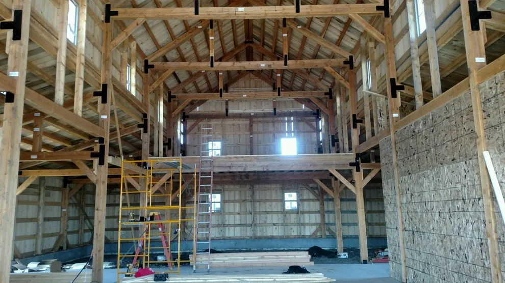 Timber Frame Barn by Brett Wells Construction LLC - Photo 8