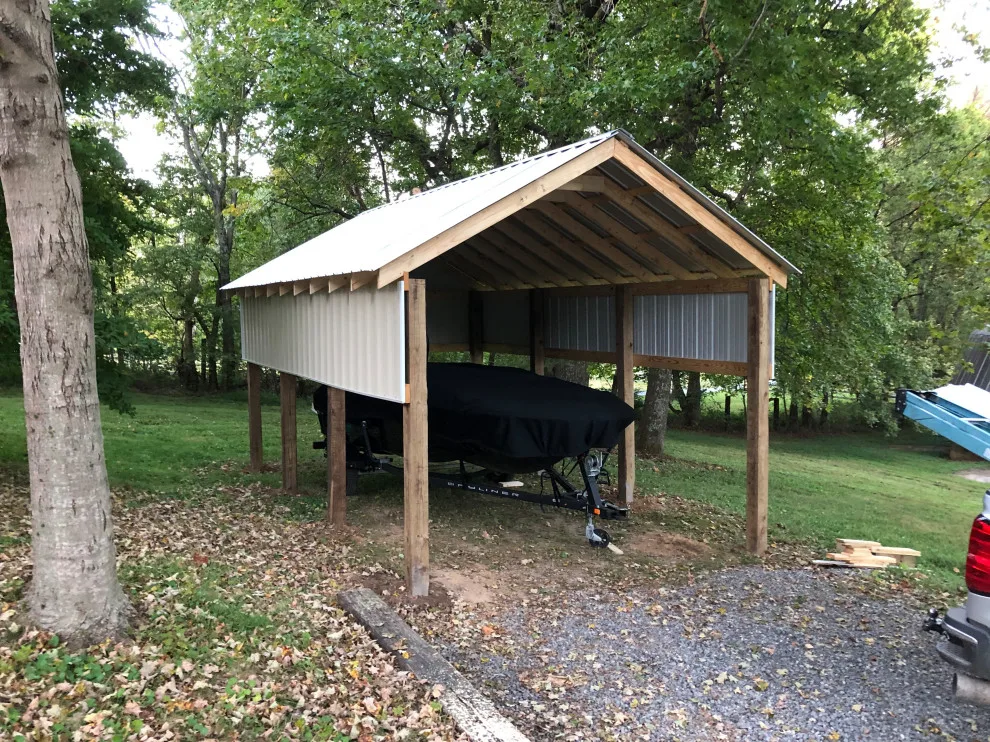Framed Carport by Rainwater Builders - Photo 3
