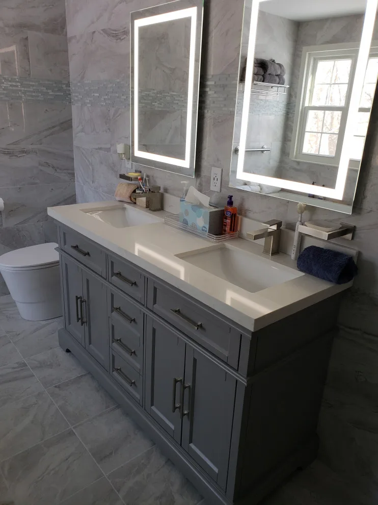 Modern Potomac Bathroom by RJZ Home Improvements, LLC - Photo 4