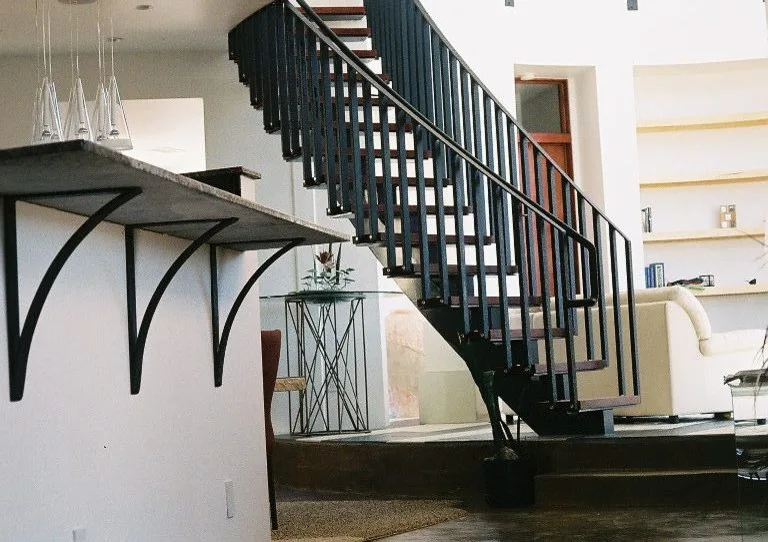 Coated Steel Stair Assembly by Pascetti Steel Design, Inc. - Photo 2