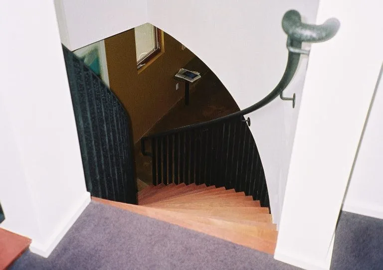 Coated Steel Stair Assembly by Pascetti Steel Design, Inc. - Photo 6
