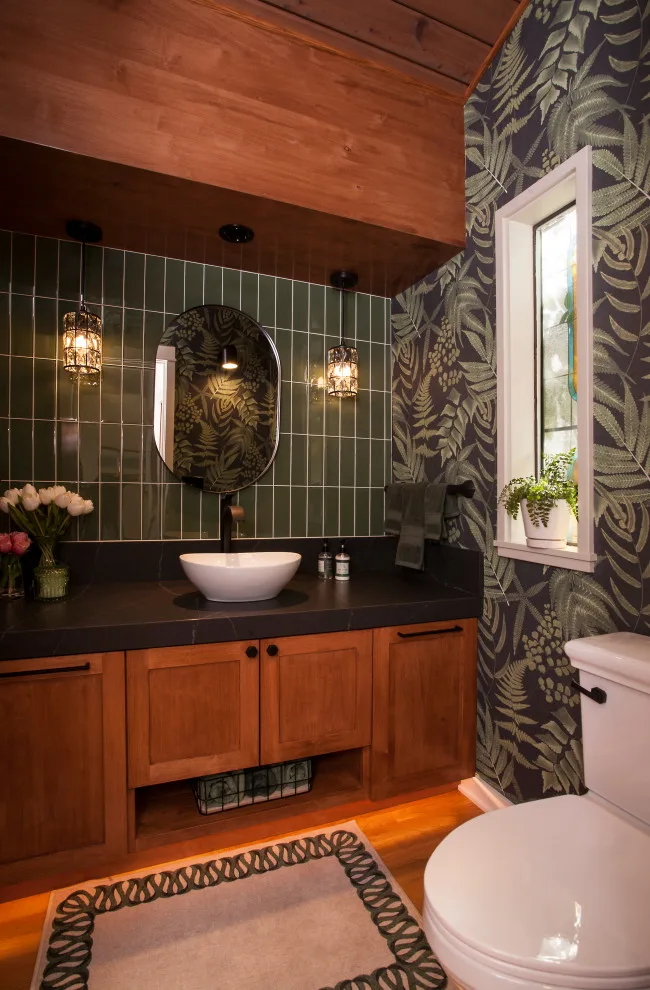 Powder Room Renovation by Phase II, Inc. - Photo 4