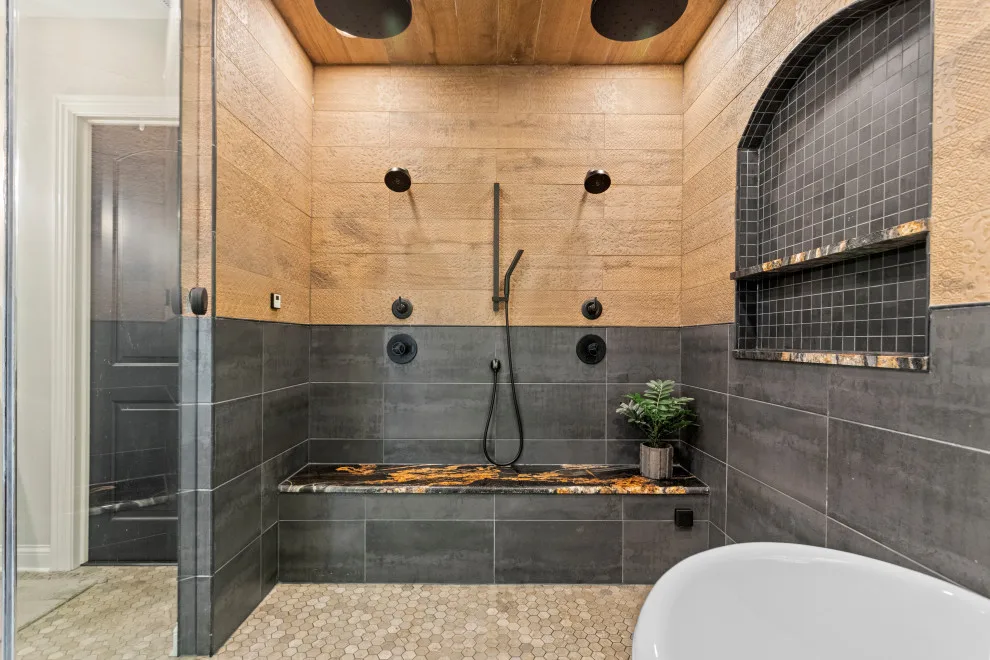 Powell, Ohio Main Bathroom / Wet Room by Casino Co. Renovations - Photo 7