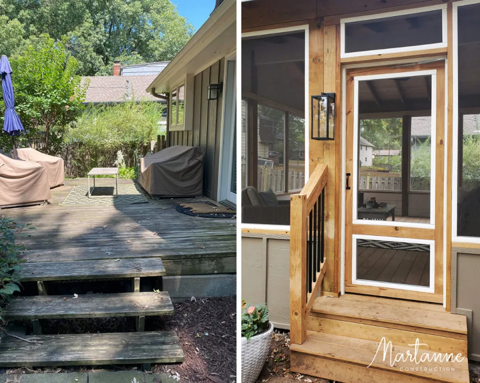 Overland Park - Impressive Vaulted Screened Porch by Martanne Construction - Photo 6