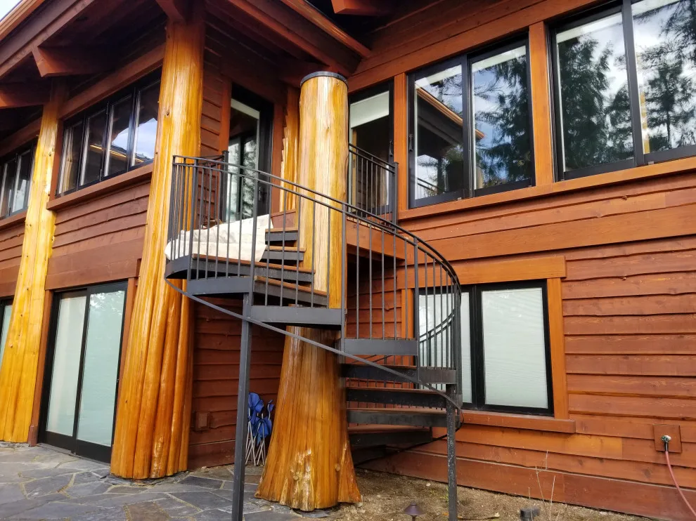 Priest Lake Deck Renovation and Beam Staining 2019 by ACI Coatings - Photo 12