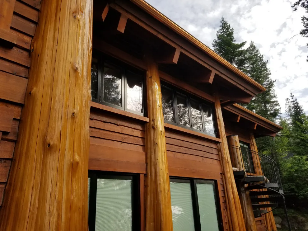 Priest Lake Deck Renovation and Beam Staining 2019 by ACI Coatings - Photo 5
