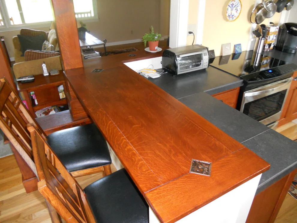 Ranch to Craftsman Makeover by Re-Modern Homes Inc/All Aspects Tile And Carpentry - Photo 11