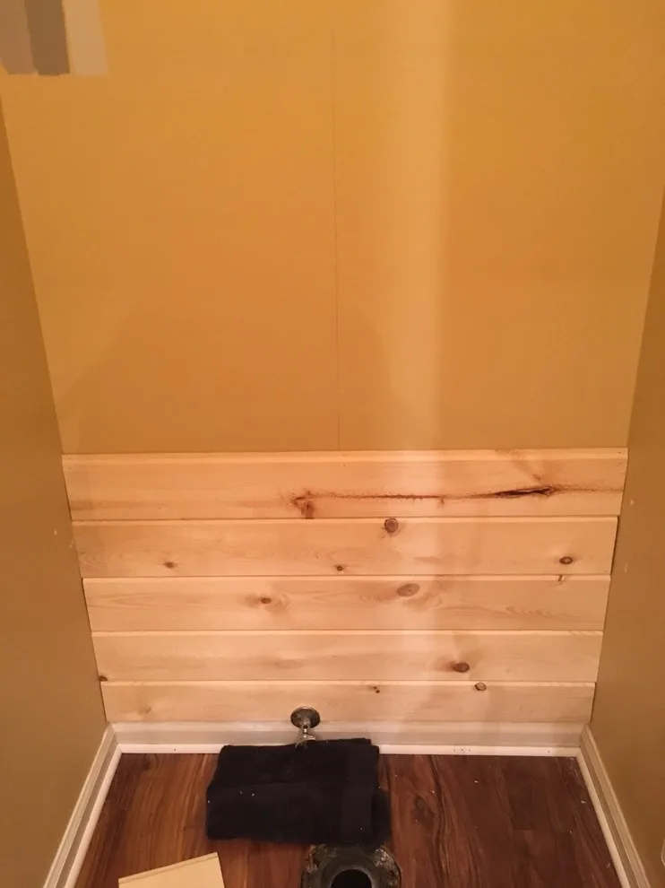 Shiplap Installation for Bathrooms by Monnahandy Man - Photo 5