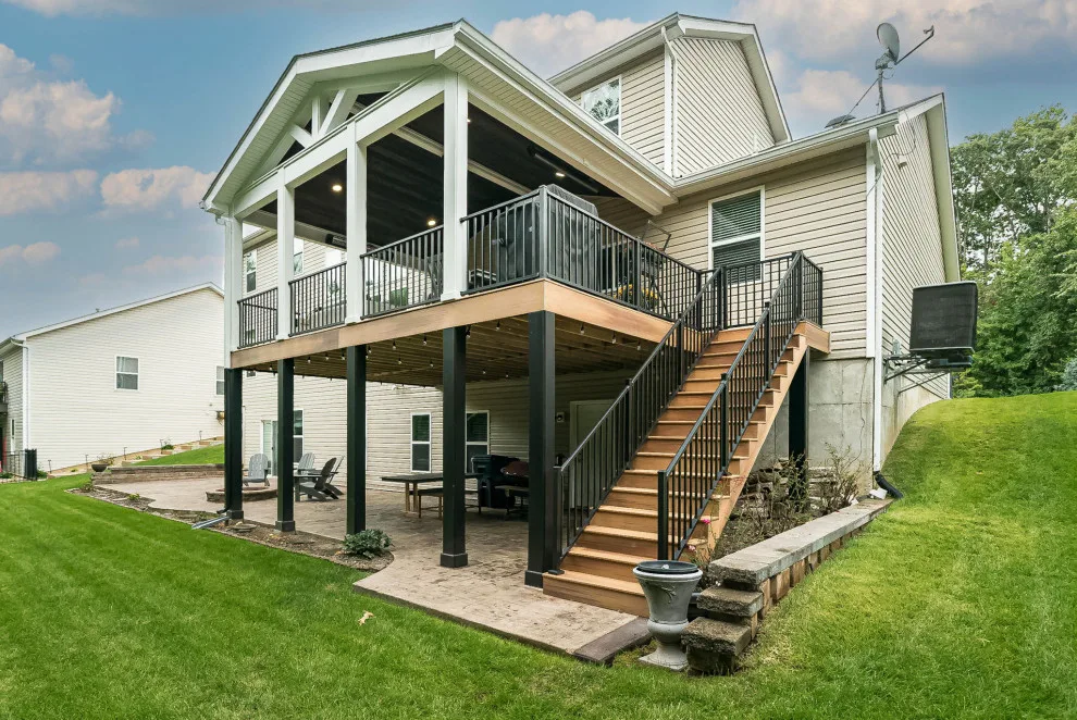 Back Deck Extension by Lakeside Renovation & Design - Photo 4