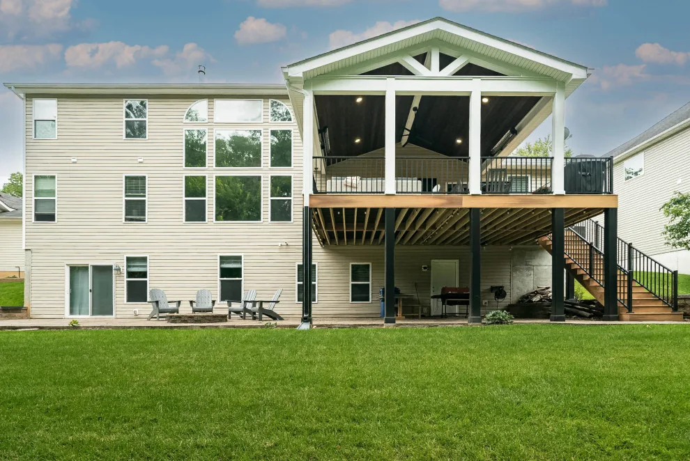 Back Deck Extension by Lakeside Renovation & Design - Photo 2