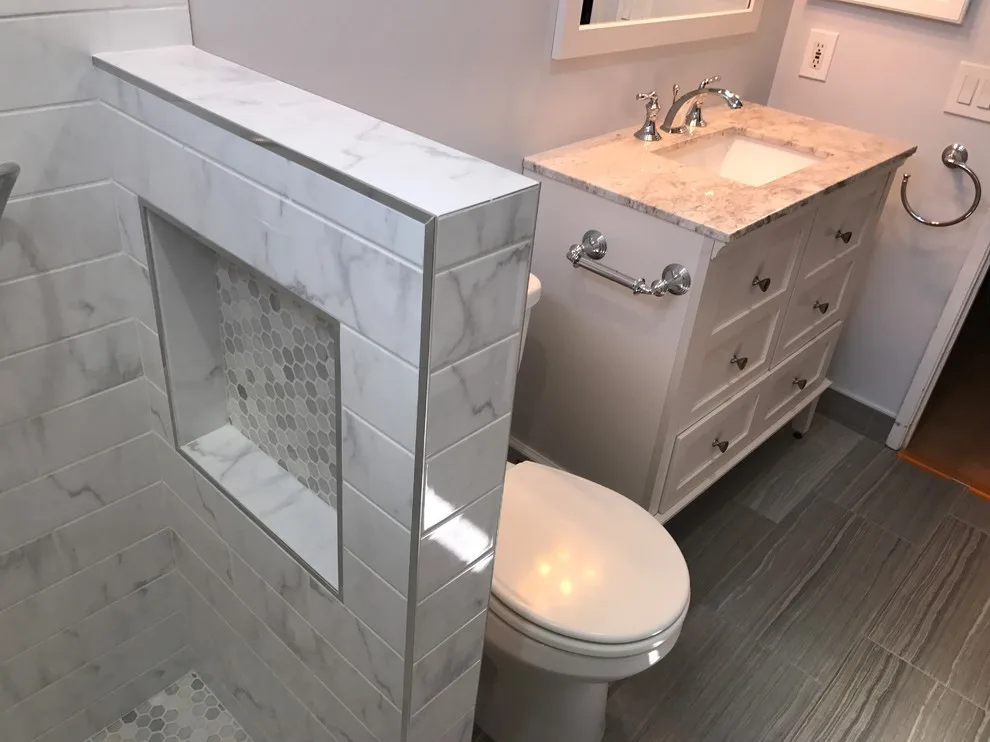 BATHROOM MAKEOVER by Precision Home Design & Remodeling - Photo 5