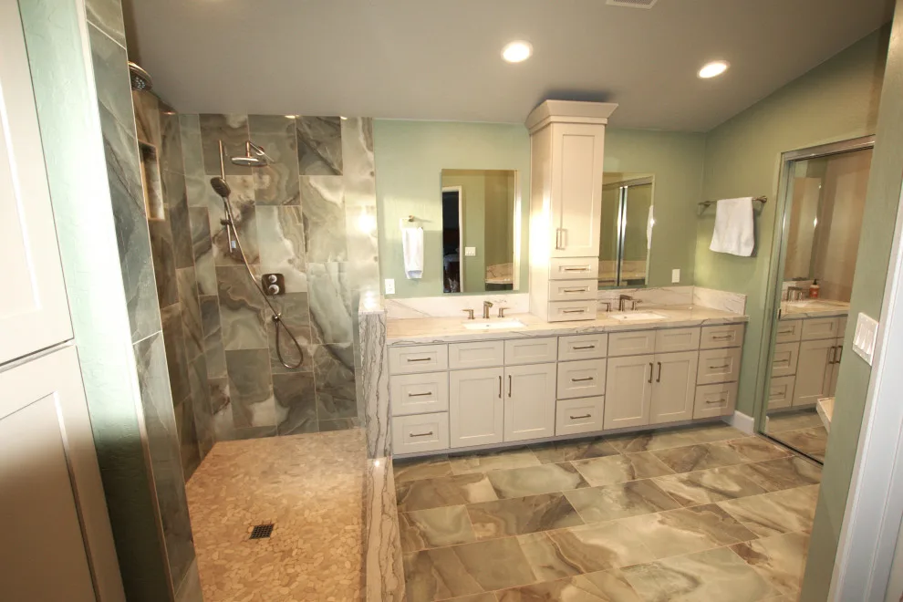 Redmon/Carlson Bathroom and Closet Transformation by Bridges Const. - Photo 7