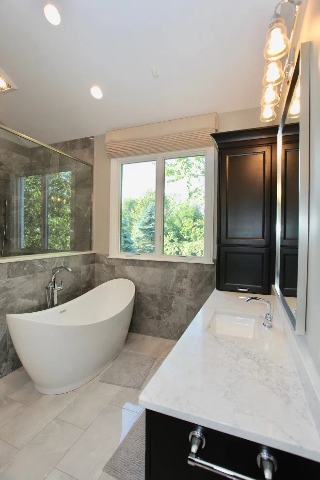 Revitalizing Transitional Bathroom by Booher Remodeling Company - Photo 5