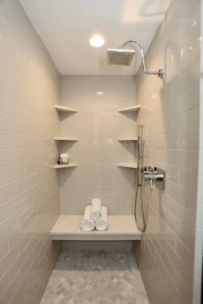 Revitalizing the White and Grey Master Bathroom by Booher Remodeling Company - Photo 2