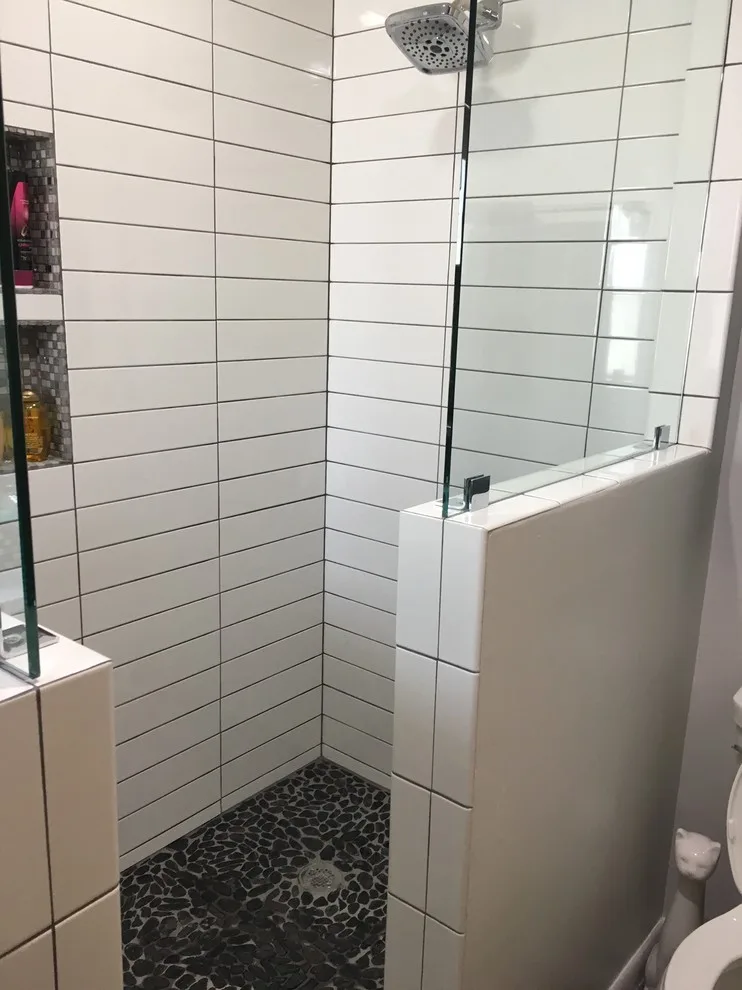 Updated White Bathroom by Carlisle Builders - Photo 2