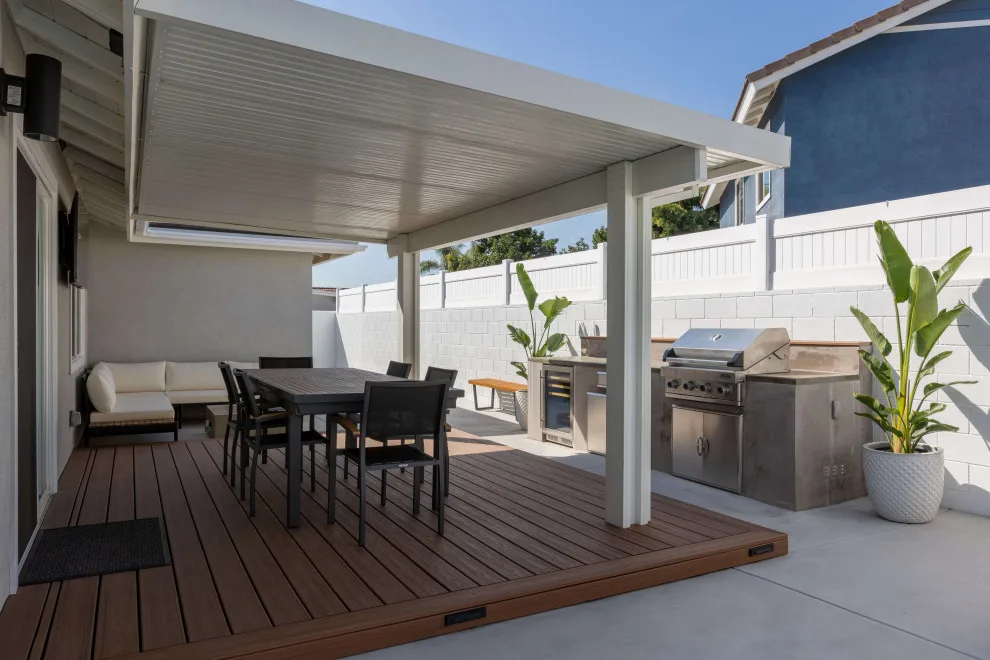 Backyard Patio with Resort Vibes by Royal Family Construction, Inc. - Photo 18