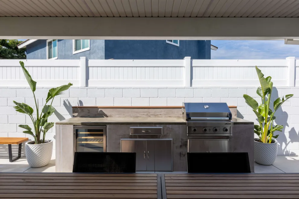 Backyard Patio with Resort Vibes by Royal Family Construction, Inc. - Photo 9