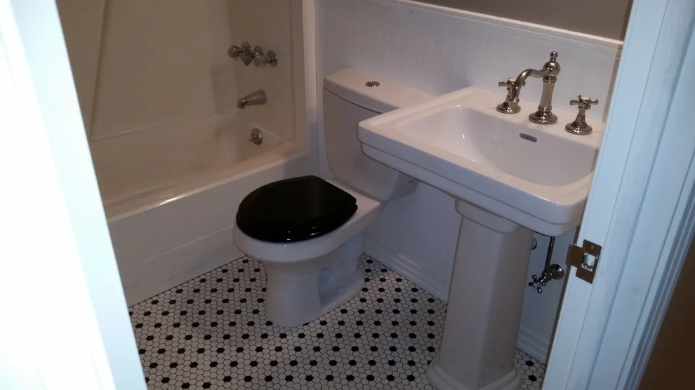 Vintage Bathroom by Peter Andrews Remodeling Home & Lawn Maintenance - Photo 3