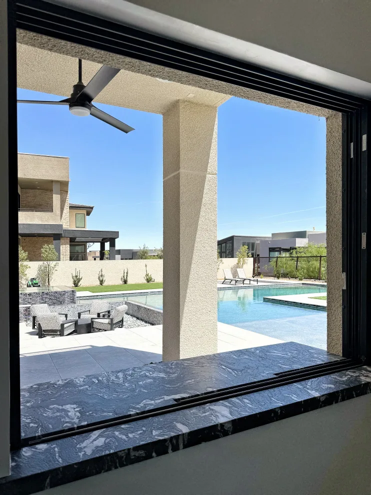 Summerlin Pool House and Deck at Ridges by JKL Development Inc. - Photo 7