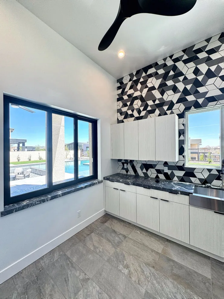 Summerlin Pool House and Deck at Ridges by JKL Development Inc. - Photo 11