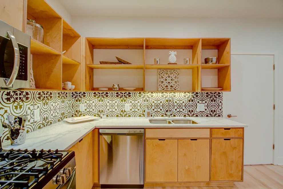 Contemporary Kitchen in Riverwest by LaBonte Construction - Photo 4