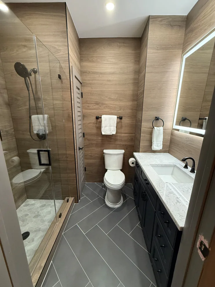Roberti Warehouse Restroom Renovation by Piranha Construction - Photo 2