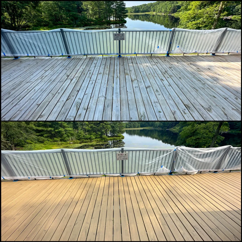 Milford Home Deck Stain SW Banyan Brown by Valiant Home Services LLC - Photo 2