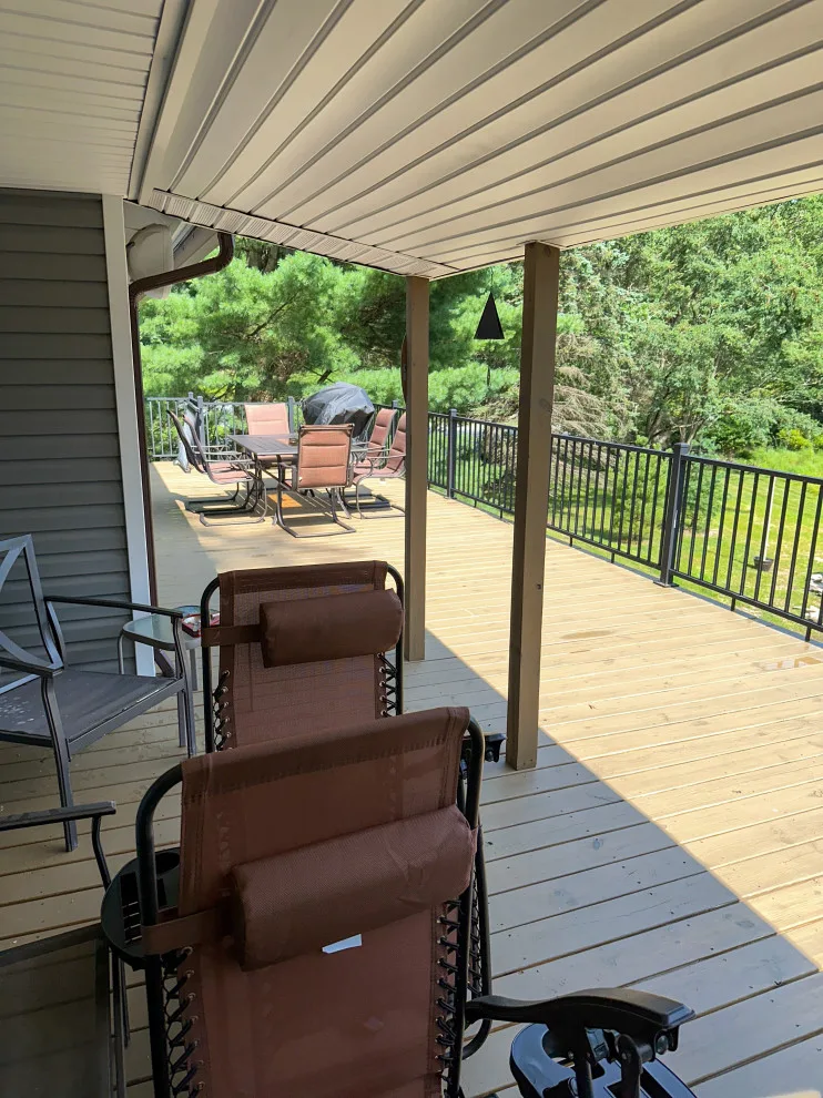Milford Home Deck Stain SW Banyan Brown by Valiant Home Services LLC - Photo 5