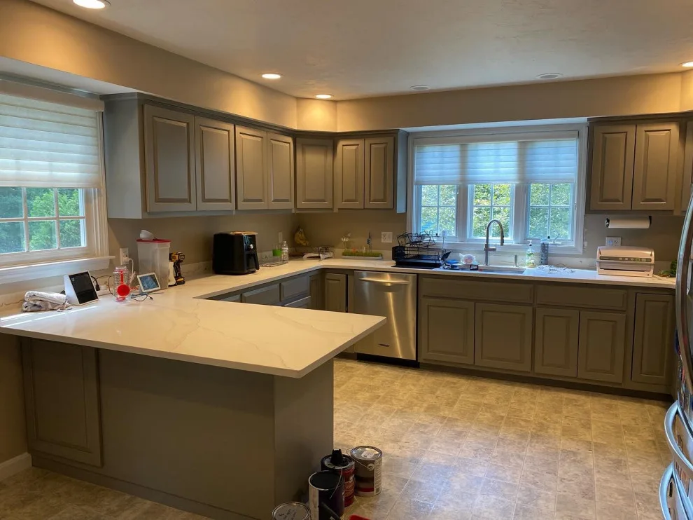Cabinet resurfacing by Gölsmith Painting Company - Photo 2