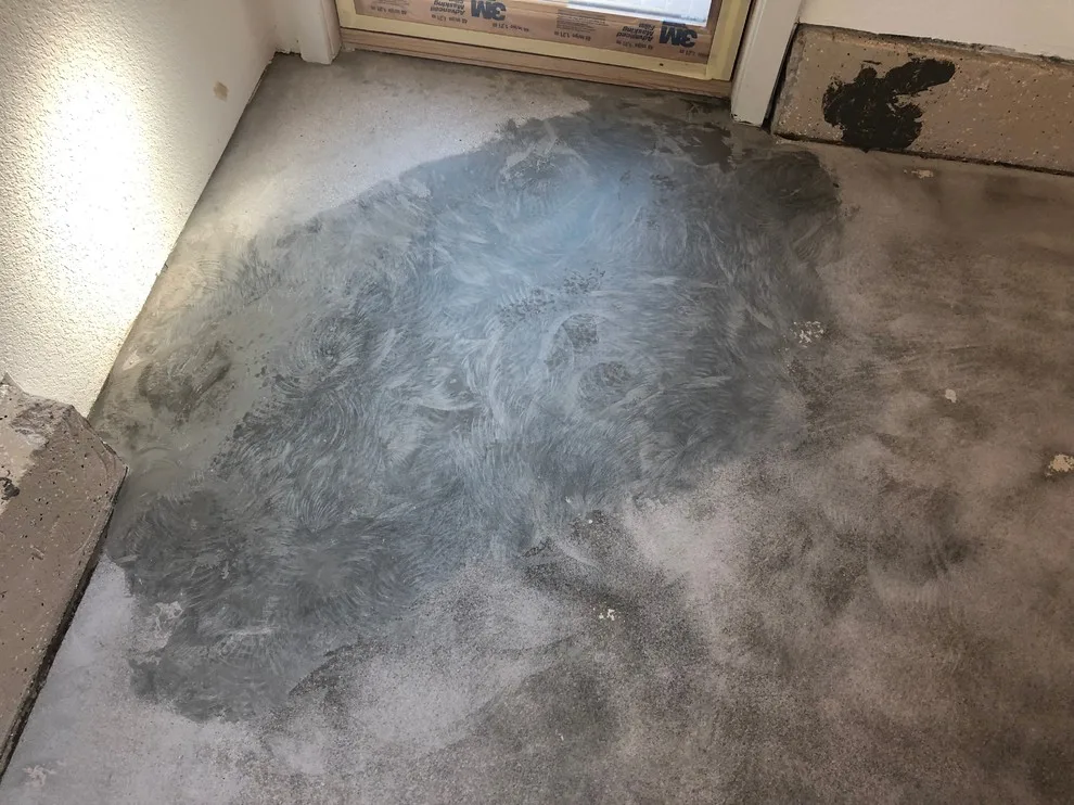Charcoal with Multicolored Gemstone Flake Design by Coal Creek Coatings - Photo 15