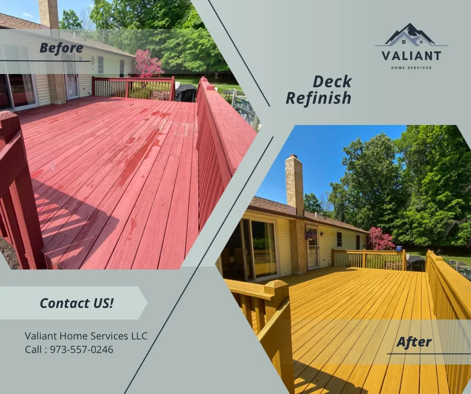 Branchville Deck Restoration by Valiant Home Services LLC - Photo 2