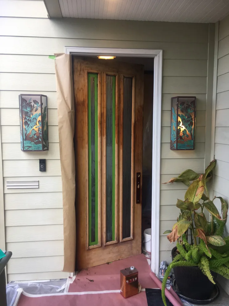 Refinishing Front and Garage Doors by San Diego Master Painting LLC - Photo 4